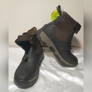 NWOB Men's Original Muck Boot Company Apex Mid-Zip Ankle Boots - Brown - Size 12